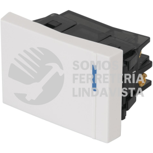 47049 APSE15-EEB INTERRUPTOR DE 3 VIAS 1.5 MODULOS LINEA ESPAÑOLA BLANCO VOLTECK