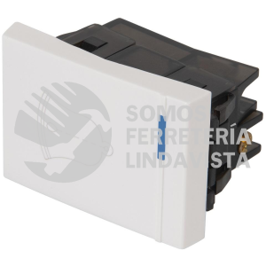 47053 APTI15-EB INTERRUPTOR PARA TIMBRE 1.5 MODULOS LINEA ESPAÑOLA BLANCO VOLTECK