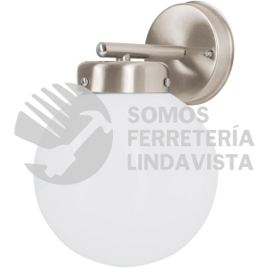 47032 ARB-004S ARBOTANTE TIPO GLOBO SOPORTADO OMPATIBLE CON FOCO LED TIPO E27 ACABADO SATIN 60W VOLTECK LAIT