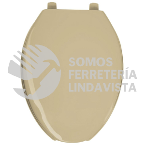 47035 AWC-45C ASIENTO ALARGADO PARA WC ABIERTO BEIGE FOSET