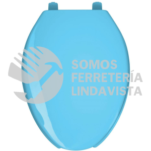 47036 AWC-45Z ASIENTO ALARGADO PARA WC ABIERTO AZUL FOSET