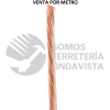 40048 CADES-10 METRO DE CABLE DESNUDO DE COBRE CALIBRE 10 AWG ROLLO 25 M VOLTECK