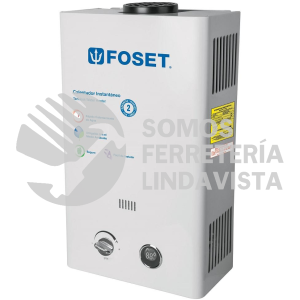 47353 CALE-11I-N CALENTADOR DE PASO INSTANTANEO 11 L 2 SERVICIOS GAS NATURAL FOSET