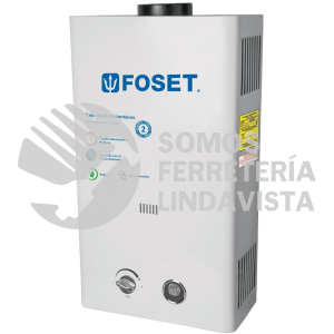 47354 CALE-13I-N CALENTADOR DE PASO INSTANTANEO 13 L 3 SERVICIOS GAS NATURAL FOSET