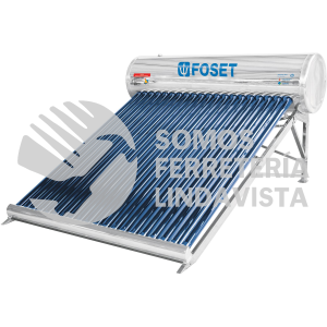 45273 CALE-20S CALENTADOR SOLAR DE AGUA DE 20 TUBOS 240 L 7 PERSONAS FOSET