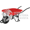 20629 CAP-40FB CARRETILLA 4.5 FT3 ROJA IMPONCHABLE BASTIDOR TUBULARPRETUL