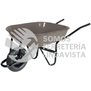 20646 CAP-5NB CARRETILLA 5.5 FT3 GRIS NEUMATICA BASTIDOR TUBULARPRETUL