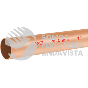 48153 CC-003N TUBO DE 1" DE COBRE TIPO "N" DE 3 M FOSET