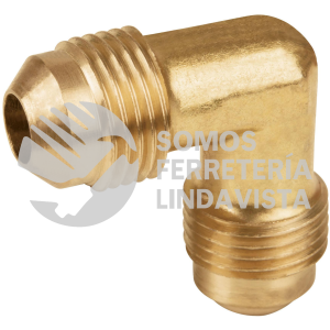 43070 CLG-561 CODO UNION A 90GRADOS DE LATON DE 3/8 X 3/8" FOSET