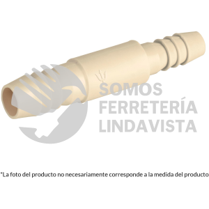 48552 CM-261 COPLE INSERCION DE 3/8" DE POLIPROPILENO FOSET