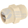 48584 CM-472 NIPLE CORRIDO 3/4" DE POLIPROPILENO FOSET