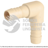 48564 CM-564 CODO 90GRADOS INSERCION DE 1" DE POLIPROPILENO FOSET