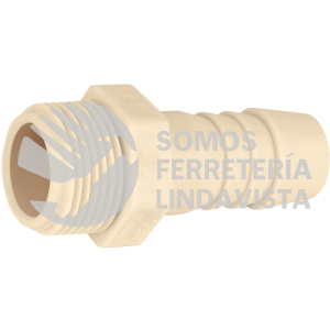 48575 CM-613 ADAPTADOR INSERCION ROSCA EXTERIOR DE 3/4" X 3/4" FOSET