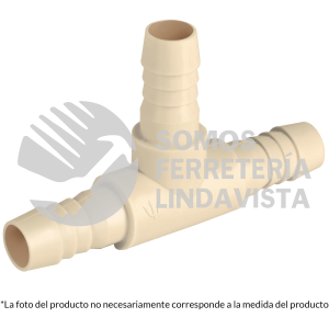 48568 CM-761 TEE INSERCION 3/8" DE POLIPROPILENO FOSET