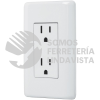25076 CODO-B CONTACTO DUPLEX 2 POLOS + TIERRA VOLTECK BASIC