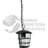 45094 COL-103S ARBOTANTE MODERNO COLGANTE NEGRO LAMPARA NO INCLUIDA VOLTECK
