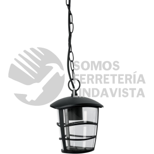 45094 COL-103S ARBOTANTE MODERNO COLGANTE NEGRO LAMPARA NO INCLUIDA VOLTECK