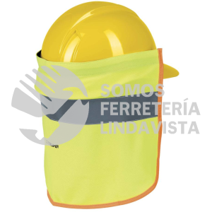 13165 CUNU-V CUBRENUCA PARA CASCO VERDE CON REFLEJANTE TRUPER