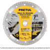 27017 DID-245P DISCO DE DIAMANTE DE 4-1/2" X 1.2 MM RIN TURBO PRETUL