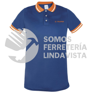 69969 DRY-AC-XXG PLAYERA TIPO POLO DRY FIT AZUL PARA CABALLERO TALLA XXG TRUPER