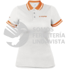 69979 DRY-BD-M PLAYERA TIPO POLO DRY FIT BLANCA PARA DAMA TALLA M TRUPER