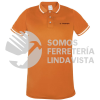 69983 DRY-NC-G PLAYERA TIPO POLO DRY FIT NARANJA PARA CABALLERO TALLA G TRUPER