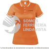 69988 DRY-ND-G PLAYERA TIPO POLO DRY FIT NARANJA PARA DAMA TALLA G TRUPER
