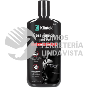 57088 EA-31 CERA LIQUIDA DE SILICON PARA AUTO 473 ML KLINTEK