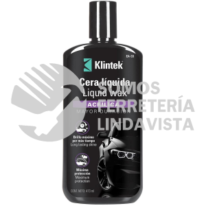 57090 EA-33 CERA LIQUIDA ACRILICA PARA AUTO 473 ML KLINTEK