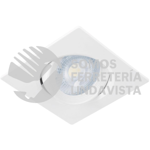 46947 EMP-106L LUMINARIO DE LED 5 W EMPOTRAR CUADRADO BLANCO SPOT DIRIGIBLE VOLTECK