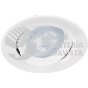 46944 EMP-109L  LUMINARIO DE LED 5 W EMPOTRAR REDONDO BLANCO SPOT DIRIGIBLE VOLTECK