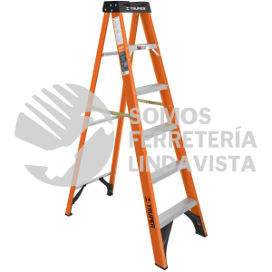 100225 EST-25FV ESCALERA DE TIJERA TIPO LL 5 PELDAÑOS FIBRA DE VIDRIO TRUPER