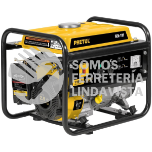 26033 GEN-10P GENERADOR ELECTRICO CON MOTOR A GASOLINA 1.1 KW PRETUL
