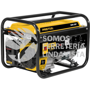 26034 GEN-25P GENERADOR ELECTRICO CON MOTOR A GASOLINA 2.8 KW PRETUL