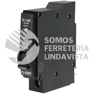 47509 IT-140 INTERRUPTOR TERMOMAGNETICO 1 POLO 40 A VOLTECK