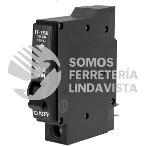 47510 IT-150 INTERRUPTOR TERMOMAGNETICO 1 POLO 50 A VOLTECK