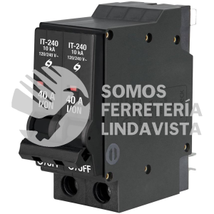 47511 IT-240 INTERRUPTOR TERMOMAGNETICO 2 POLOS 40 A VOLTECK