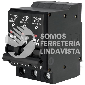 47515 IT-330 INTERRUPTOR TERMOMAGNETICO 3 POLOS 30 A VOLTECK
