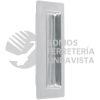 46238 JALE-31 JALADERA DE EMBUTIR CUADRADA ACABADO CROMO MATE HERMEX