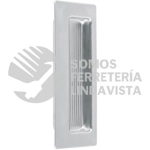 46238 JALE-31 JALADERA DE EMBUTIR CUADRADA ACABADO CROMO MATE HERMEX