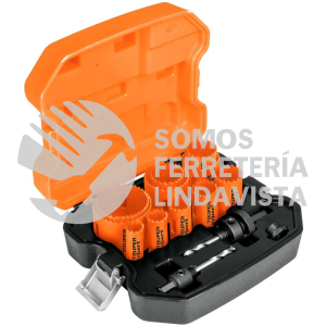 15411 KITB-11 JUEGO DE 11 BROCASIERRAS BIMETALICAS Y 2 MANDRILES TRUPER