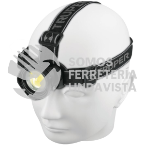 11799 LINTERNA PARA CABEZA 3 PILAS AAA 400 LUMENES 1 LED TRUPER