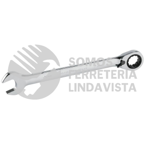 13769 LL-2025MXR LLAVE COMBINADA MATRACA REVERSIBLE 25MMX328 MM LARGO TRUPER