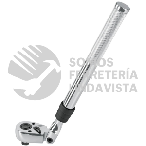 13220 M-1290 MATRACA CUADRO 1/2" TELESCOPICA DE 19" CON CABEZA ARTICULADA TRUPER