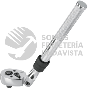 13219 M-3890 MATRACA CUADRO 3/8" TELESCOPICA DE 14" CON CABEZA ARTICULADA TRUPER