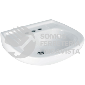 44002 MUBA-10B LAVABO CERAMICO CON REBOSADERO BLANCO FOSET