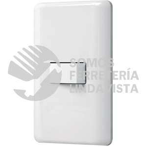 25078 PA-APSE-B PLACA ARMADA CON 1 INTERRUPTOR SENCILLO VOLTECK BASIC