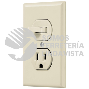 48489 PA-COAP-S PLACA ARMADA INTERRUPTOR Y CONTACTO LINEA STANDARD MARFIL VOLTECK