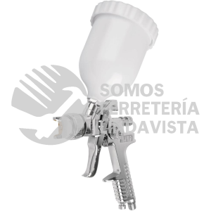 12131 PIPI-442 PISTOLA P/PINTAR GRAVEDAD HVLP VASO PLASTICO 2 MM TRUPER