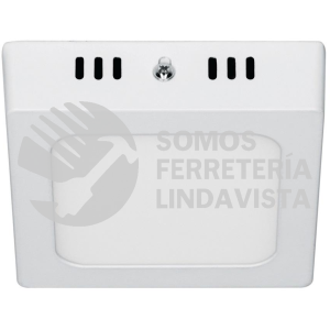 47442 PLA-210L LUMINARIO LED CUADRADO TIPO PLAFON 6 W BLANCO LUZ DE DIA VOLTECK